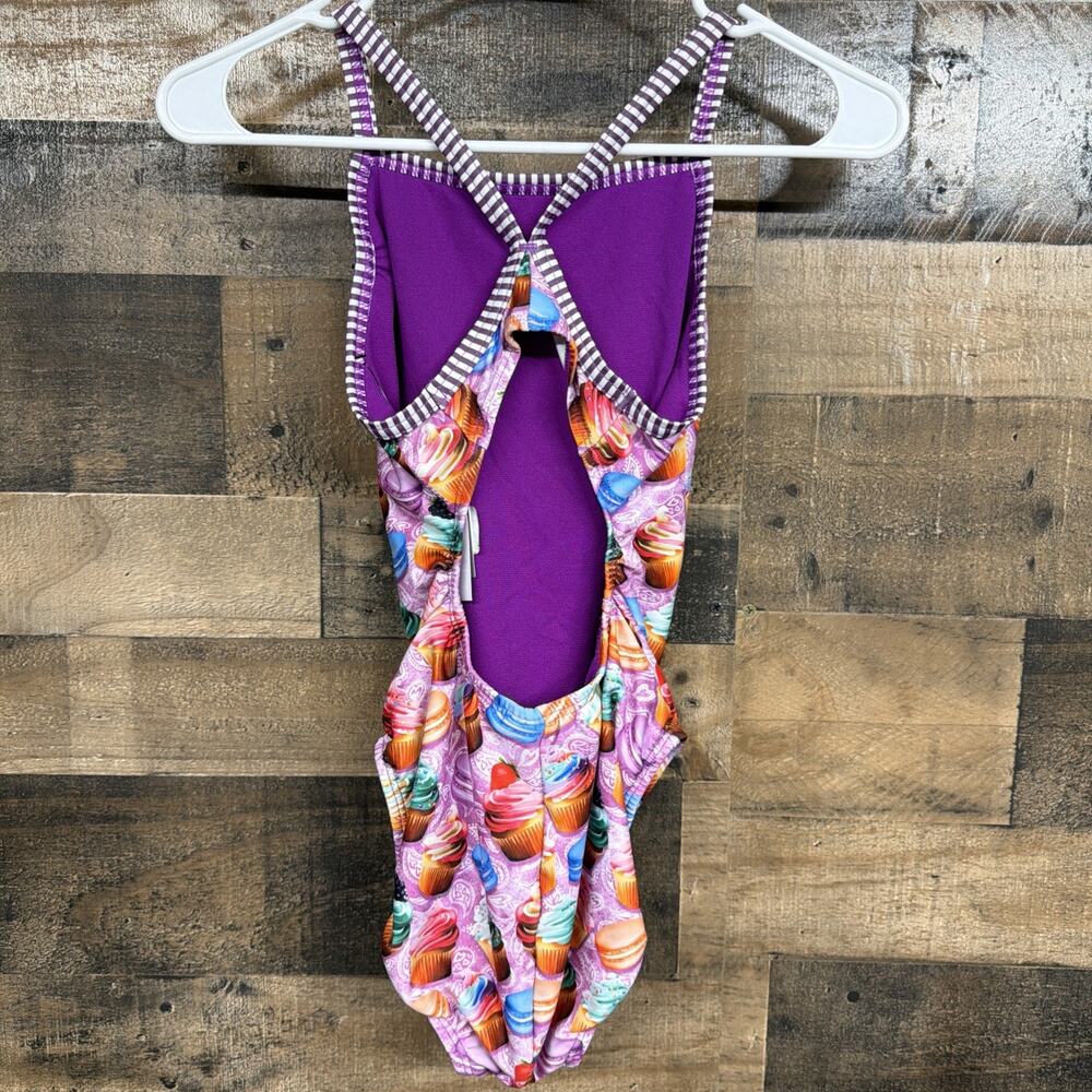 Uglies Women's (SIZE 32) Bon Appetit V-Back One Piece Swimsuit - Picture 3 of 3